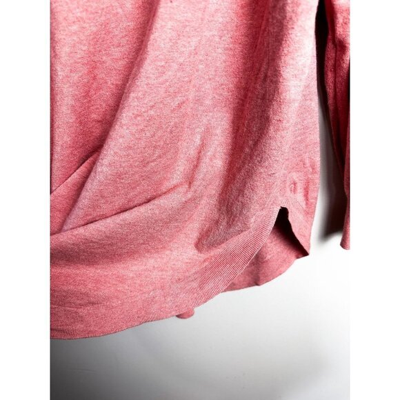 Dreamers Round Wide Neck Knit Sweater Pink M/L Womens - Picture 7 of 9